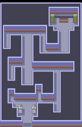 Map guide for the current location