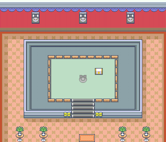 Fallarbor Town Contest Hall map