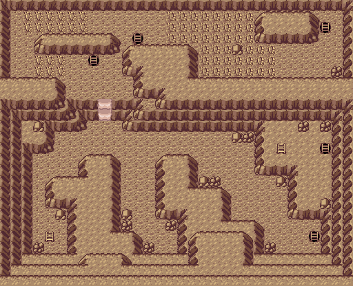 Granite Cave B1F map