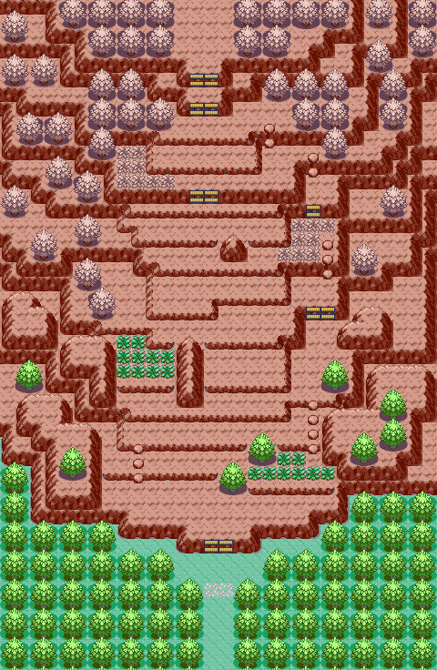 Map guide for the current location
