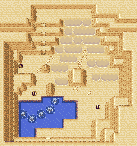 Meteor Falls 1F 2 R map