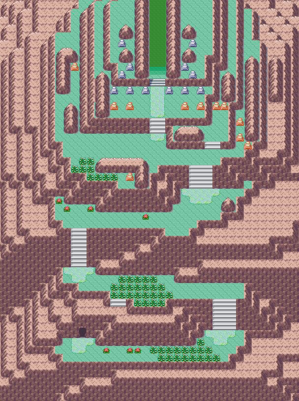 Map guide for the current location
