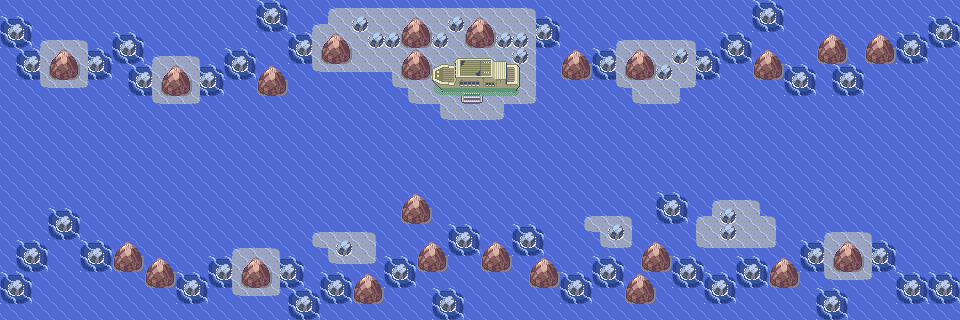 Map guide for the current location