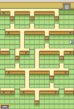Map guide for the current location