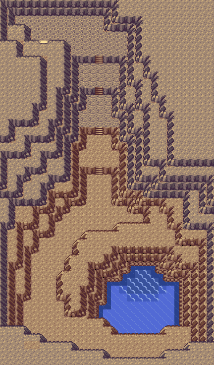 Seafloor Cavern Room 9 map