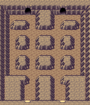 Seafloor Cavern Room 2 map