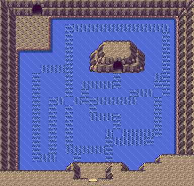 Seafloor Cavern Room 6 map