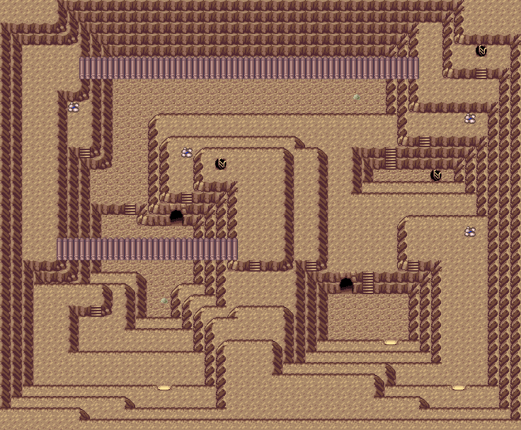 Shoal Cave Low Tide Inner Room map