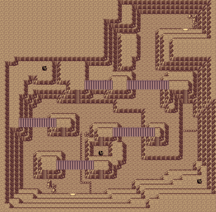 Map guide for the current location