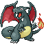 Shiny Charizard sprite
