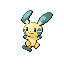 Shiny Minun sprite