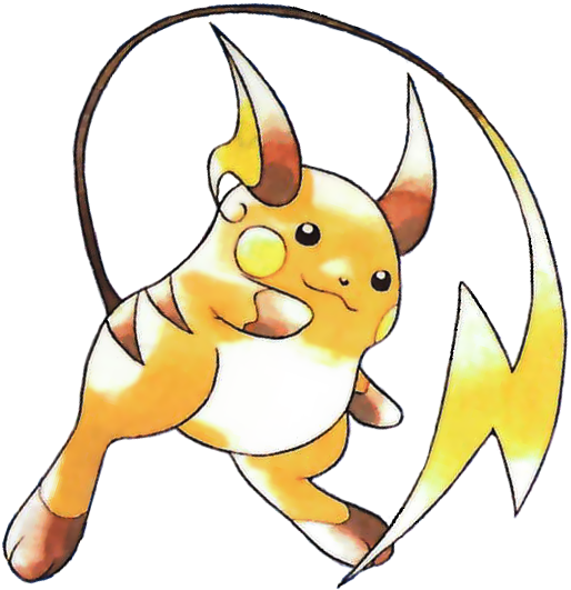 Raichu artwork