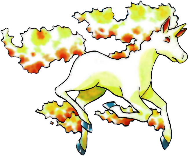 Rapidash artwork