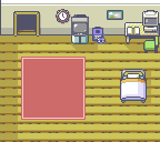 Littleroot Town Mays House 2F map