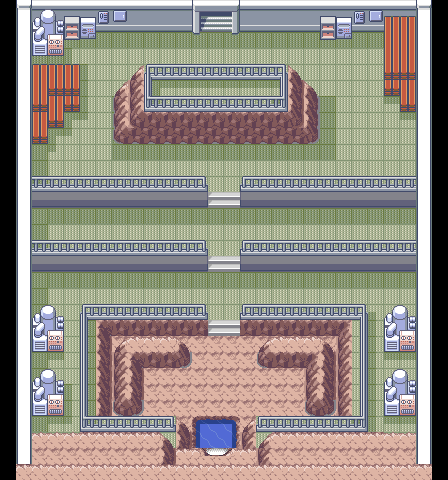 Map guide for the current location