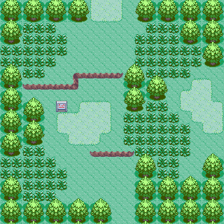 Map guide for the current location