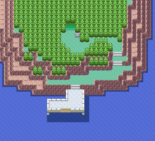 Map guide for the current location