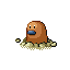 Shiny Diglett sprite