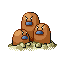 Shiny Dugtrio sprite