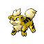 Shiny Growlithe sprite