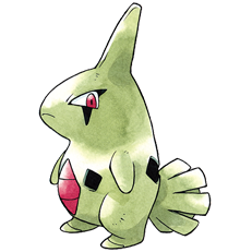 Larvitar artwork