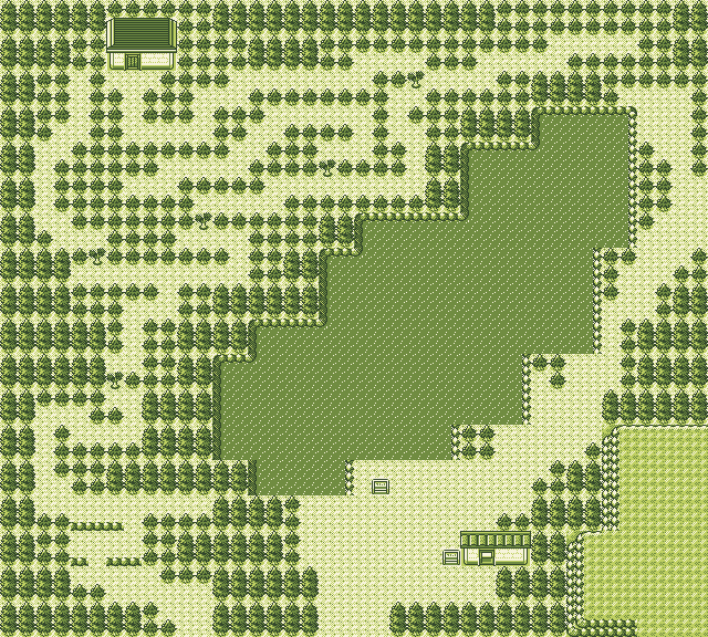 Map guide for the current location