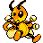 Shiny LEDIAN sprite